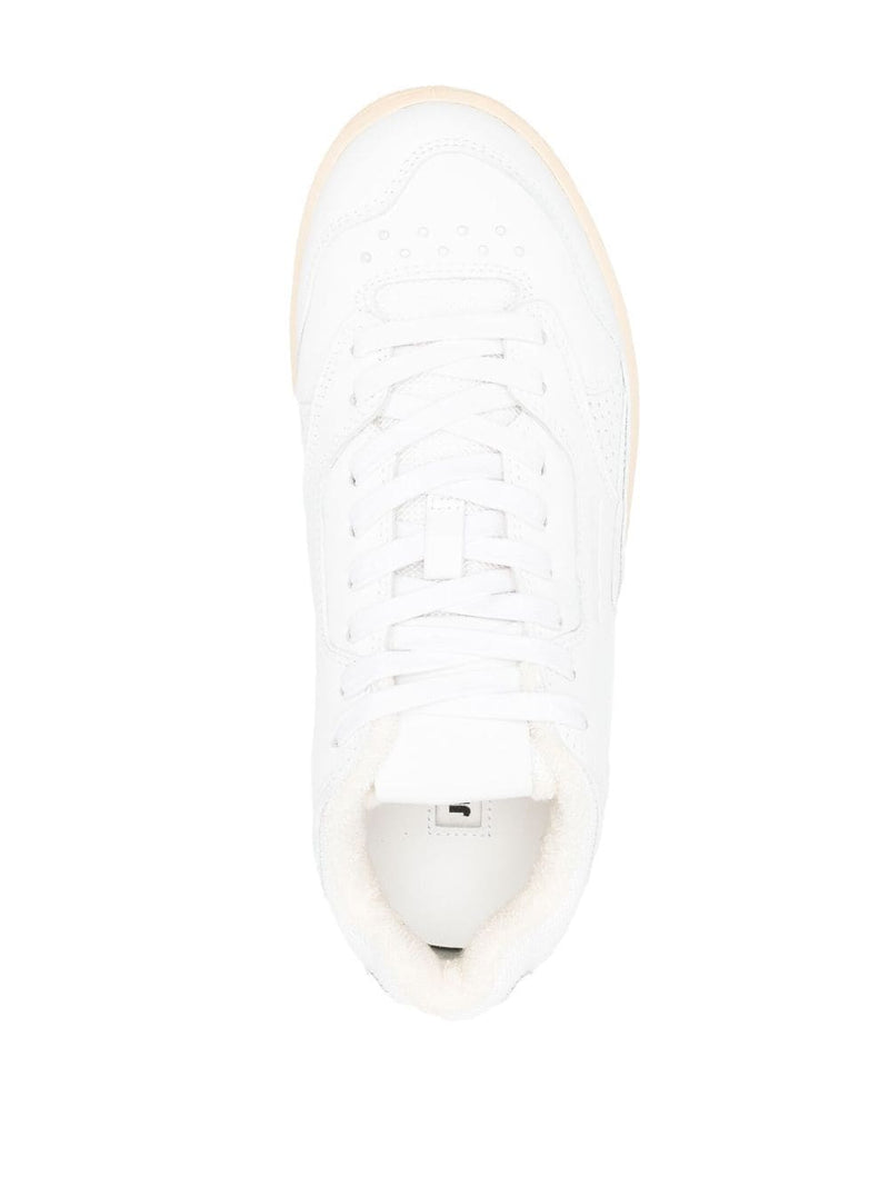 Jil Sander Panelled Low-Top Leather Sneakers - 36 | Urbalenti | Urbalent... | Urbalenti™ NYC