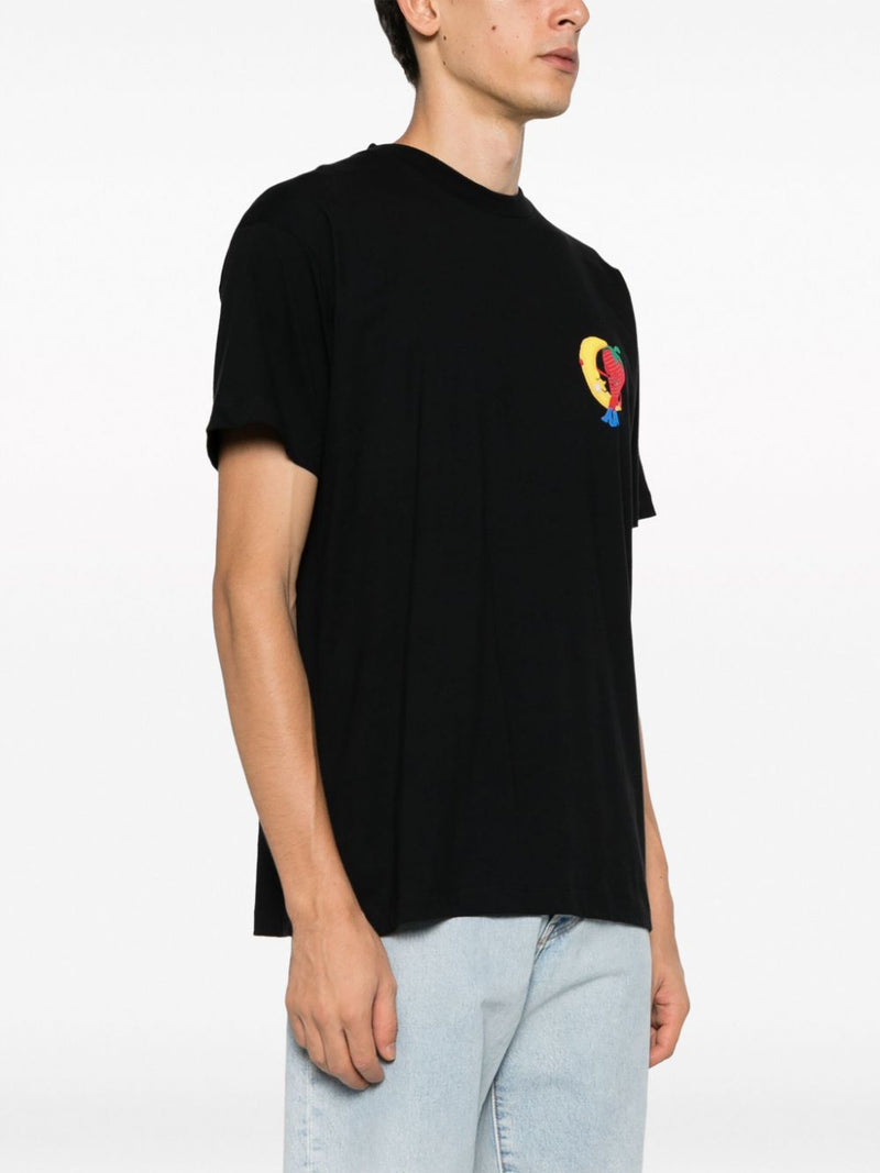 Sky High Farm Workwear Sky High Farm Workwear Logo cotton t-shirt