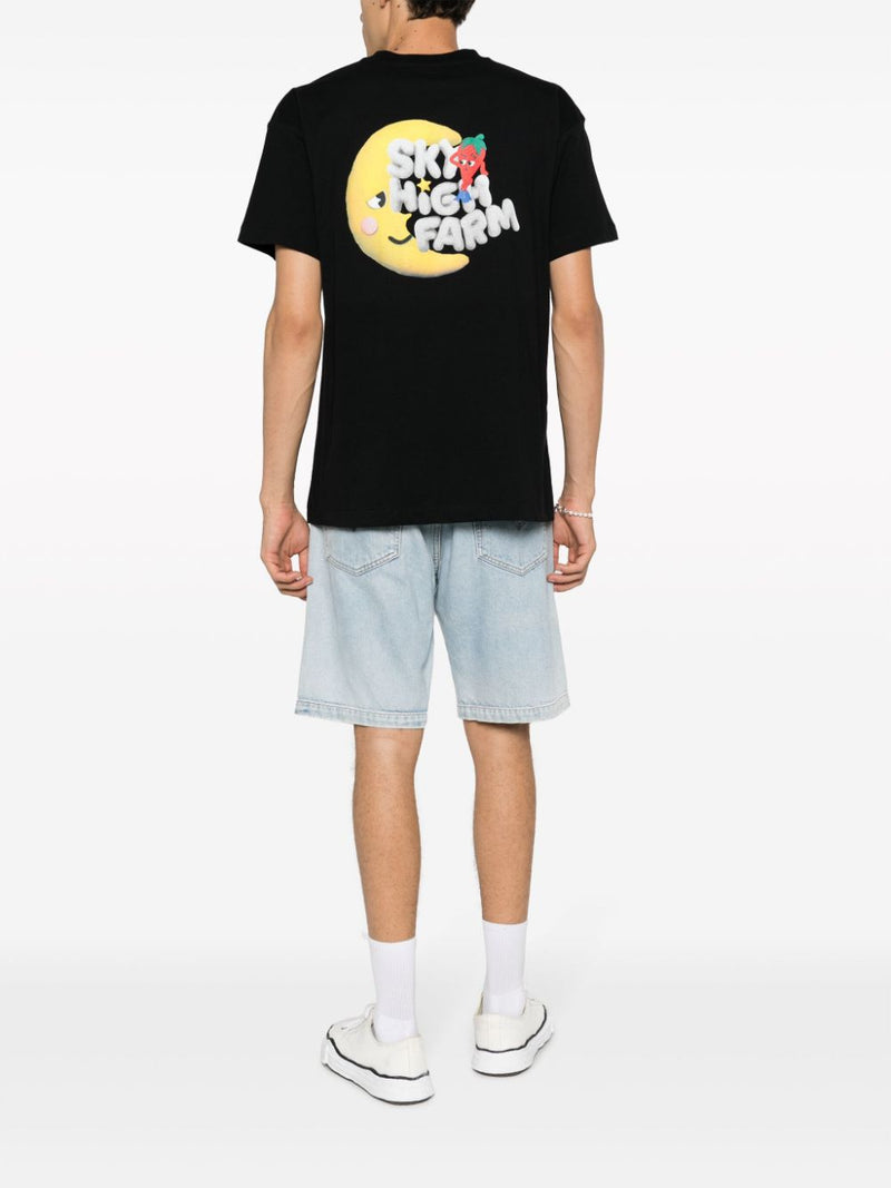 Sky High Farm Workwear Sky High Farm Workwear Logo cotton t-shirt