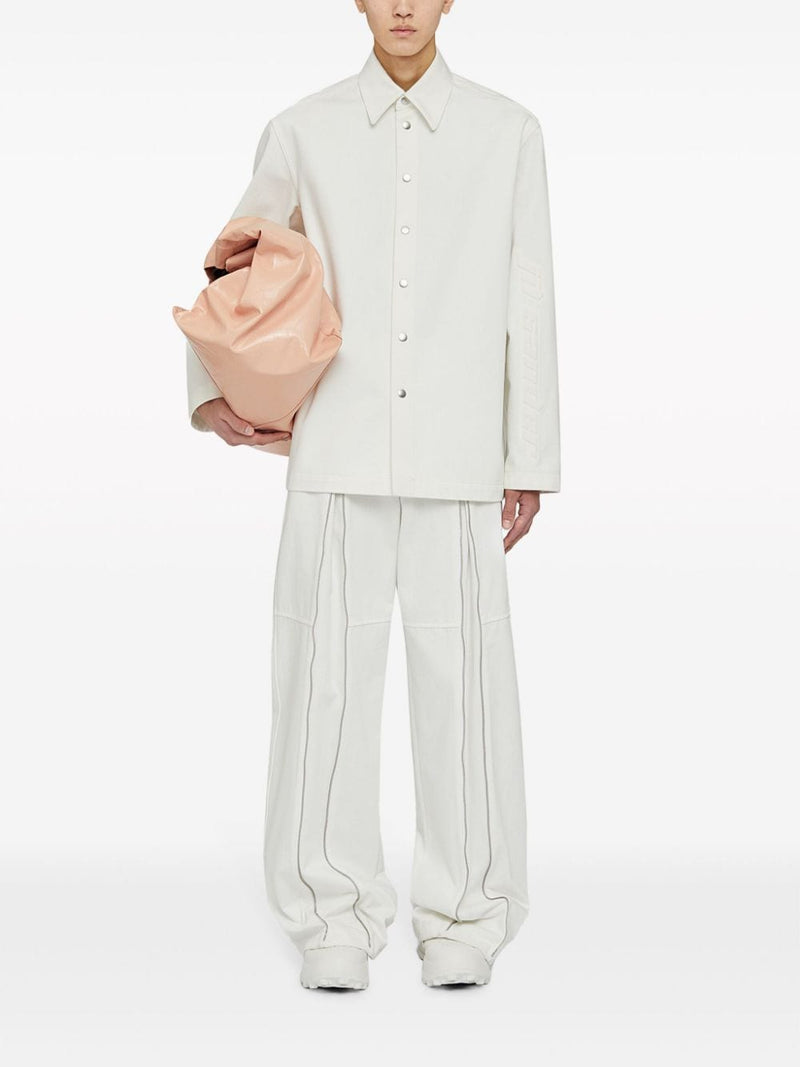 Jil Sander Fashion Organic cotton denim shirt | Urbalenti™ NYC