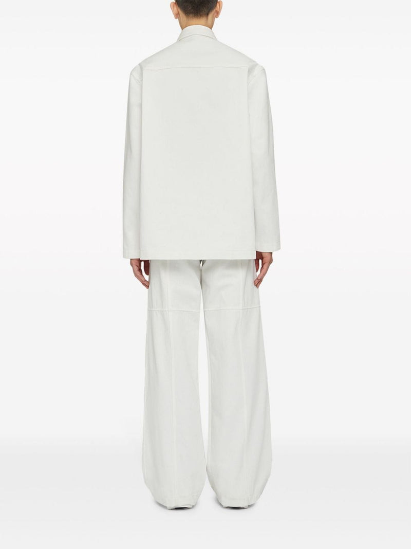 Jil Sander Fashion Organic cotton denim shirt | Urbalenti™ NYC
