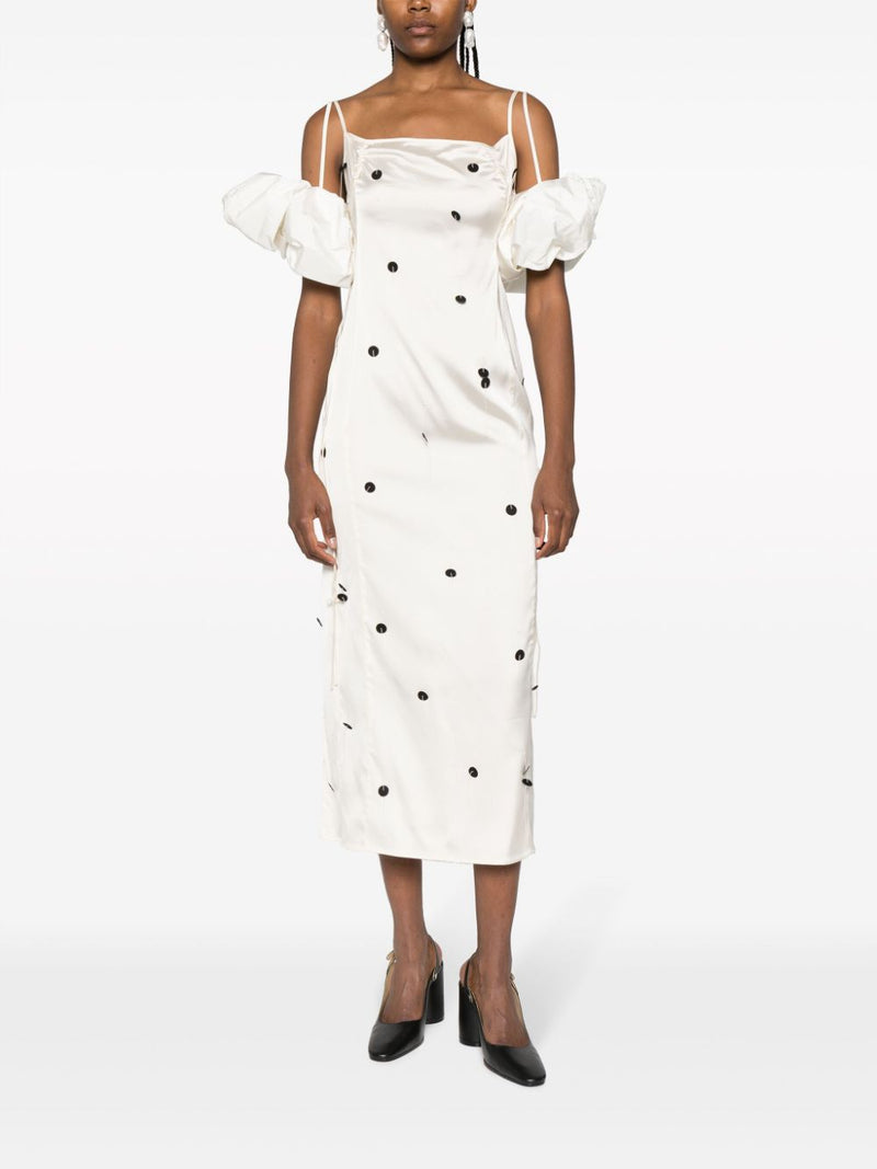 JACQUEMUS La robe Chouchou long dress | Urbalenti™ NYC