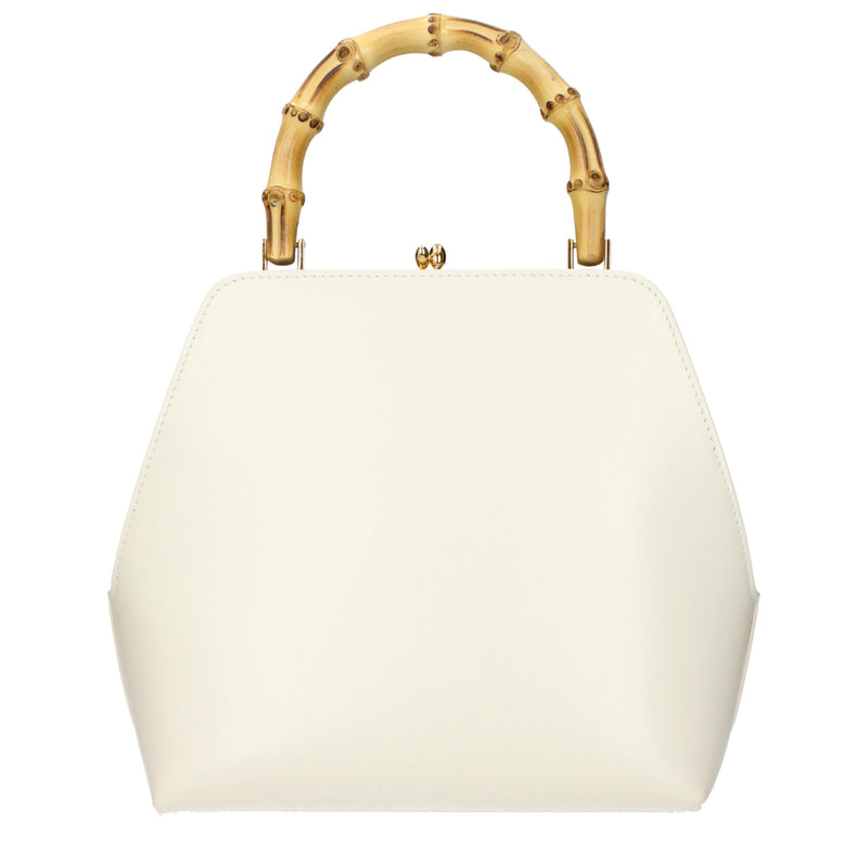 Jil Sander Beige Leather Handbag