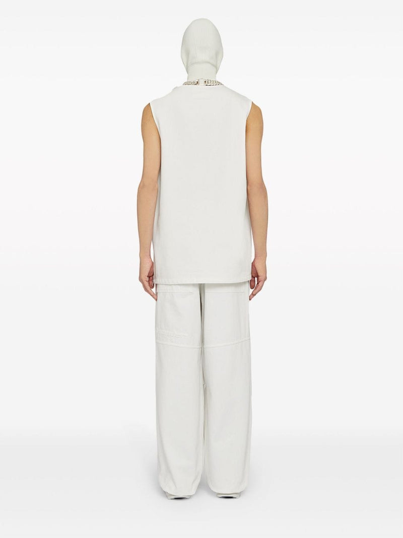 Jil Sander Fashion Tapered cotton trousers | Urbalent... | Urbalenti™ NYC
