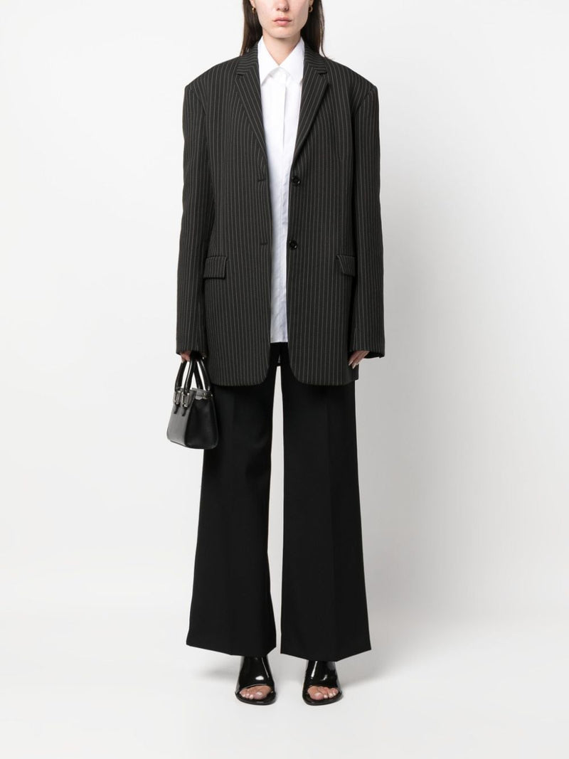 Lanvin Lanvin Wide leg wool trousers