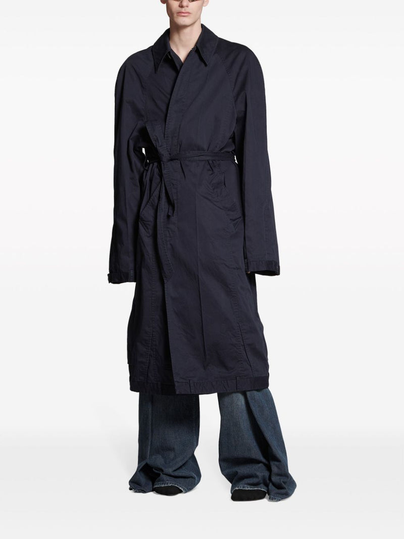 Balenciaga deconstructed cotton coat | Urbalenti™ NYC