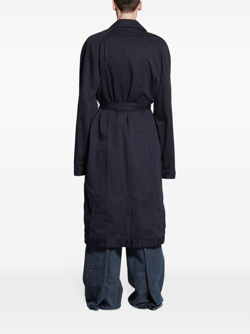 Balenciaga deconstructed cotton coat | Urbalenti™ NYC