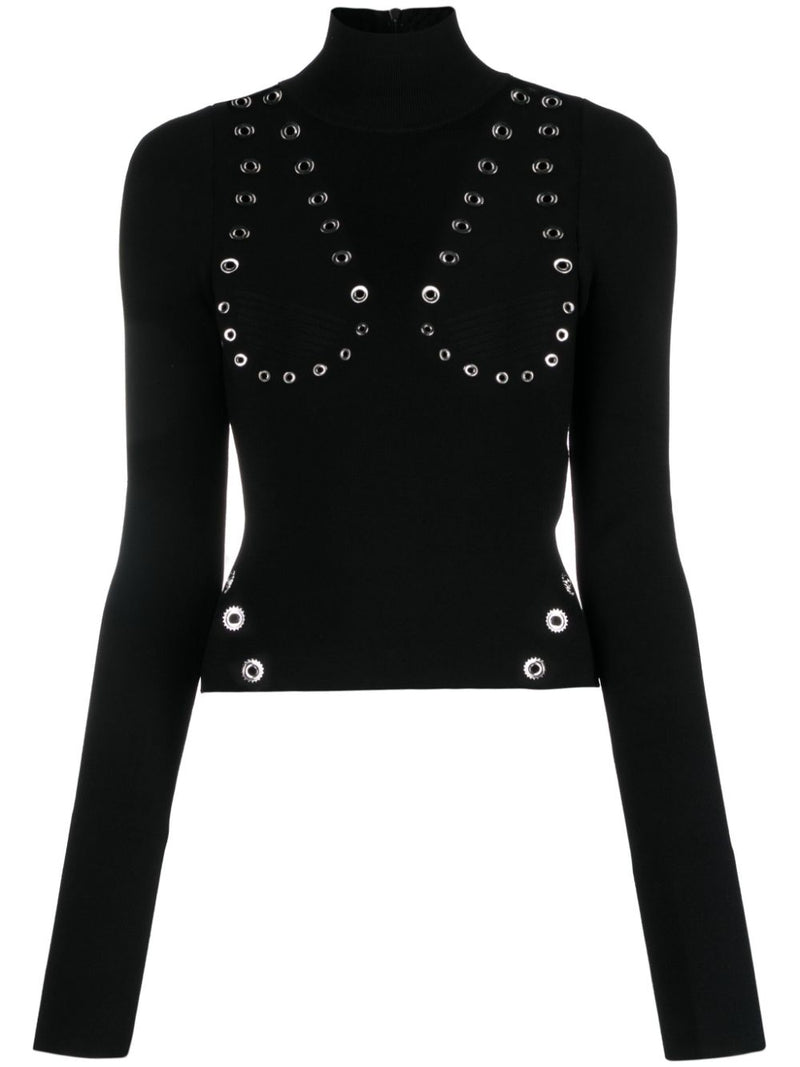 Off White Fashion High neck viscose sweater - Style KNI0011000 | Urbalen... | Urbalenti™ NYC