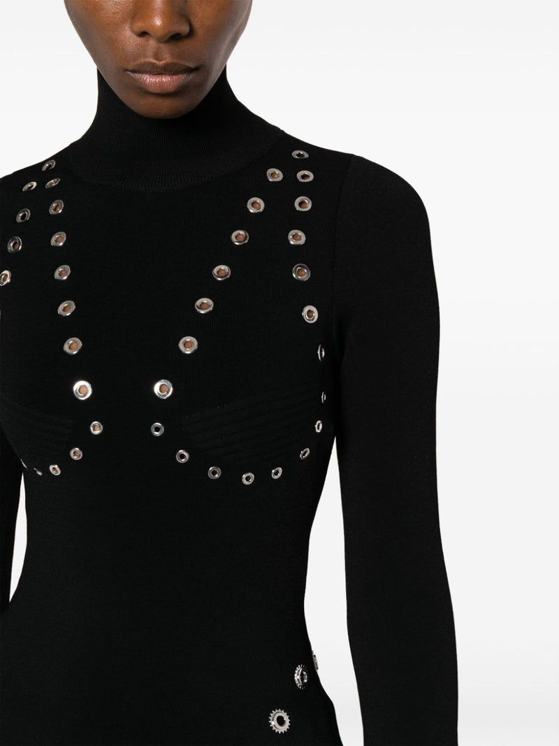 Off White Fashion High neck viscose sweater - Style KNI0011000 | Urbalen... | Urbalenti™ NYC