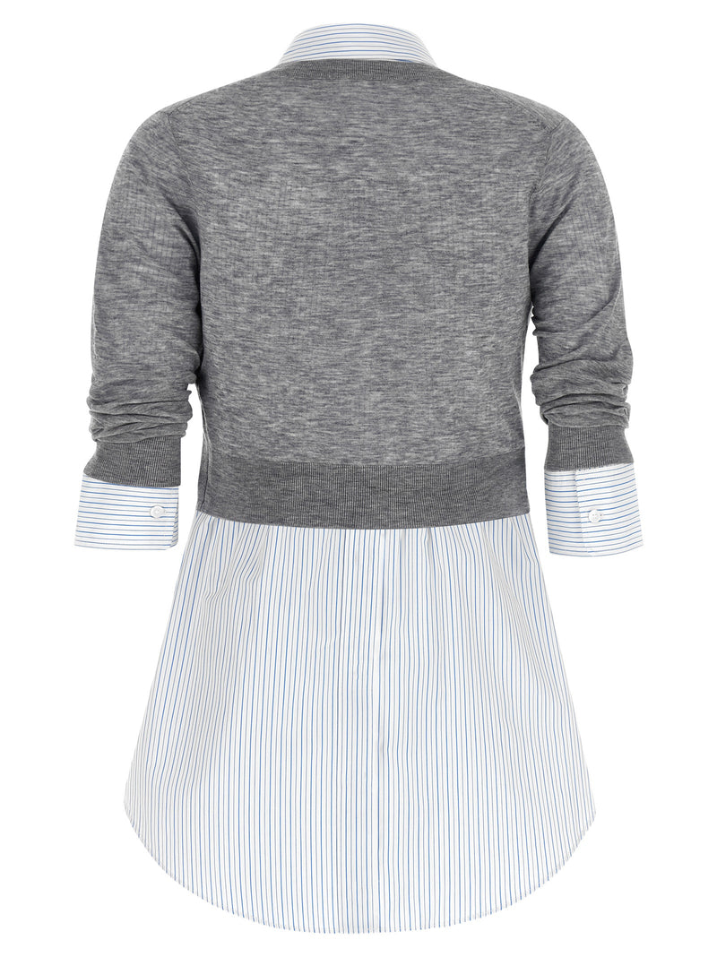 Alexander Wang Gray Wool Blouse