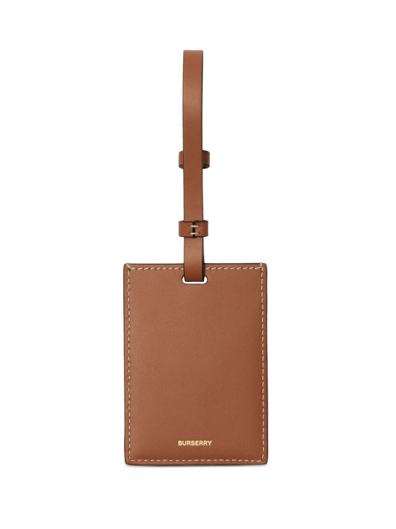 Burberry checkered luggage tag | Urbalenti™ NYC