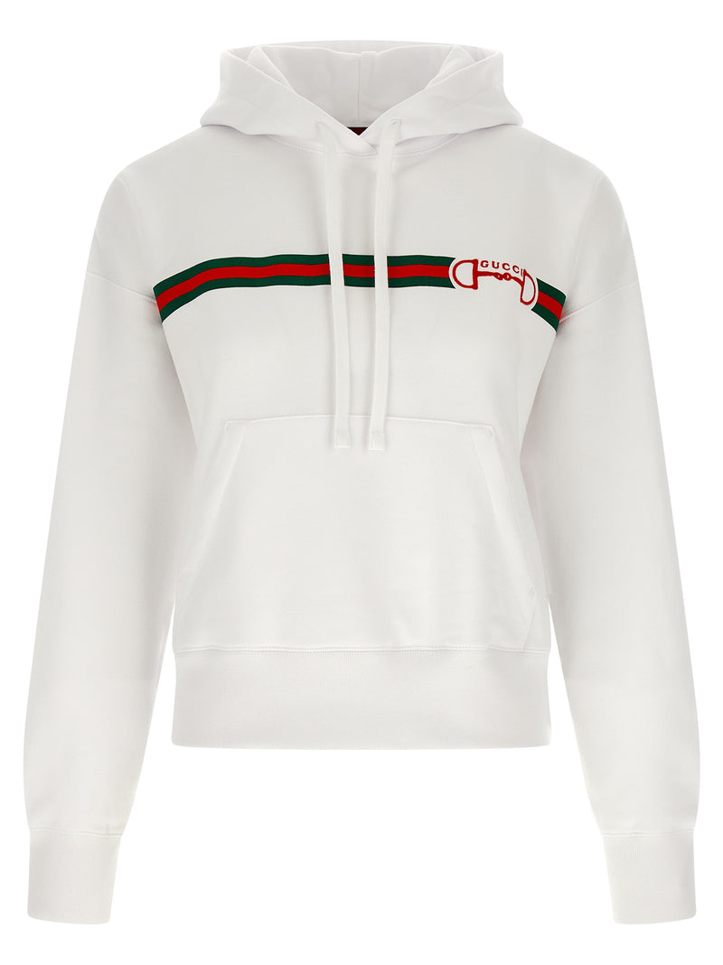 Gucci White Cotton Hoodie