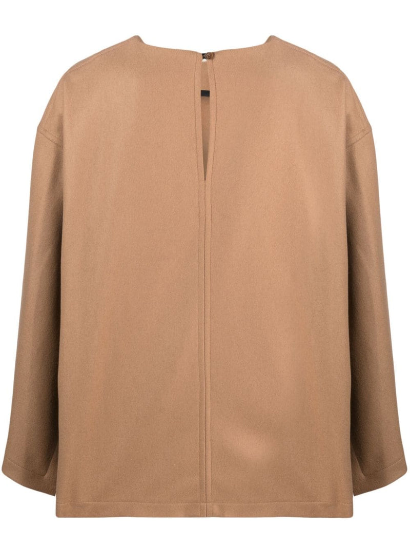 Erika Cavallini Semi-Couture Erika Cavallini Semi-Couture Nara wool blend blouse