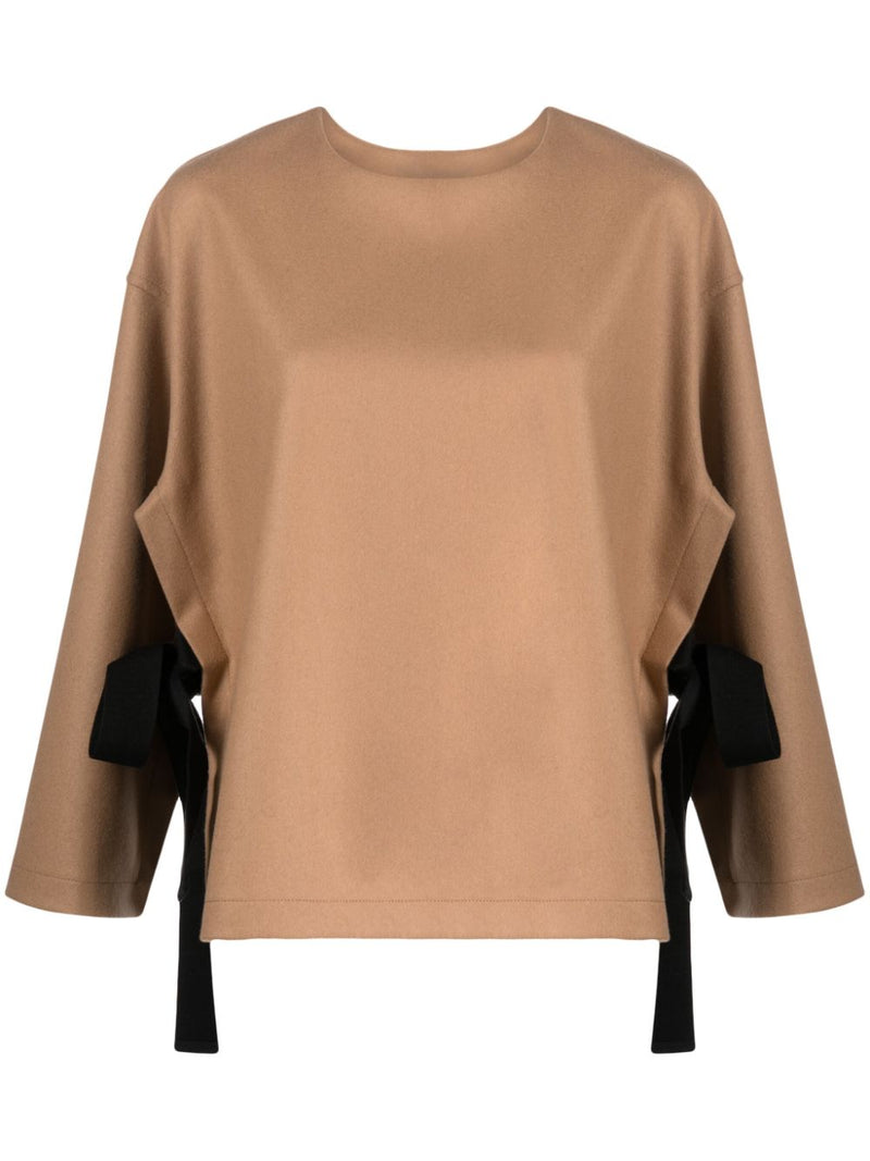 Erika Cavallini Semi-Couture Erika Cavallini Semi-Couture Nara wool blend blouse