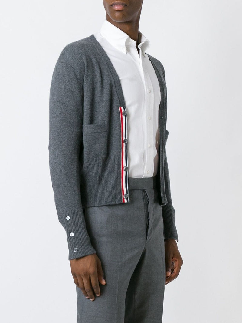 Thom Browne Thom Browne 4Bar cashmere cardigan
