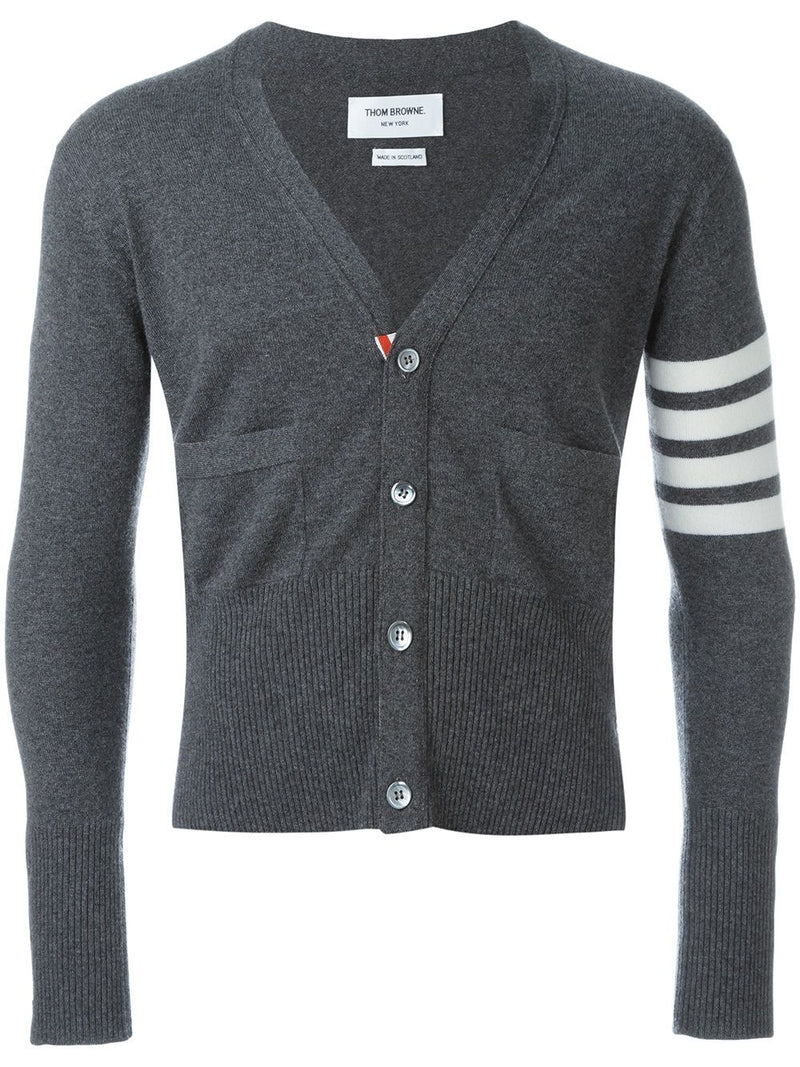 Thom Browne Thom Browne 4Bar cashmere cardigan