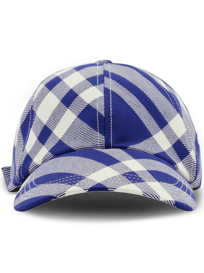 Burberry Checkered Baseball Cap | Urbalenti™ NYC