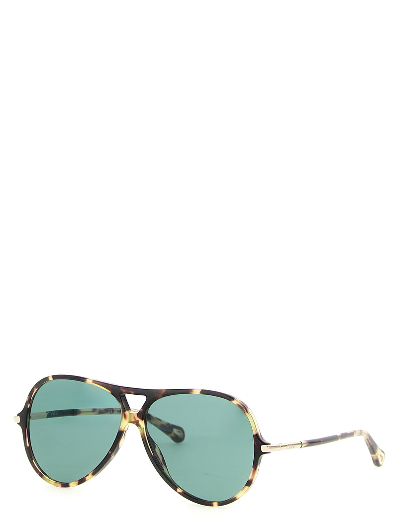Chloé Multicolor Acetate Sunglasses