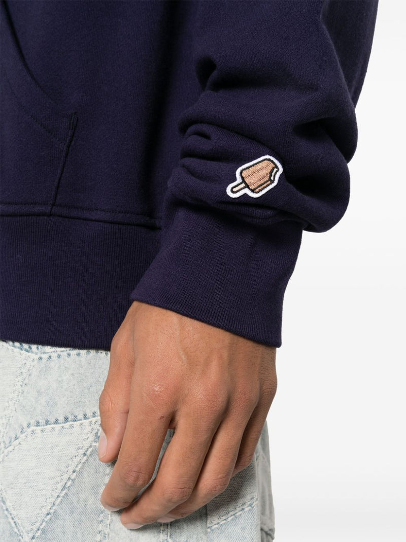 Icecream Icecream Cones&Bones printed hoodie