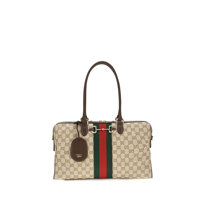 Gucci Beige Fabric Handbag