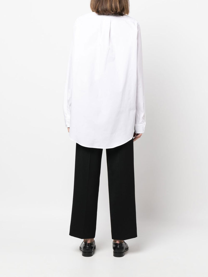 Maison Margiela Longline poplin shirt | URBALENTI™