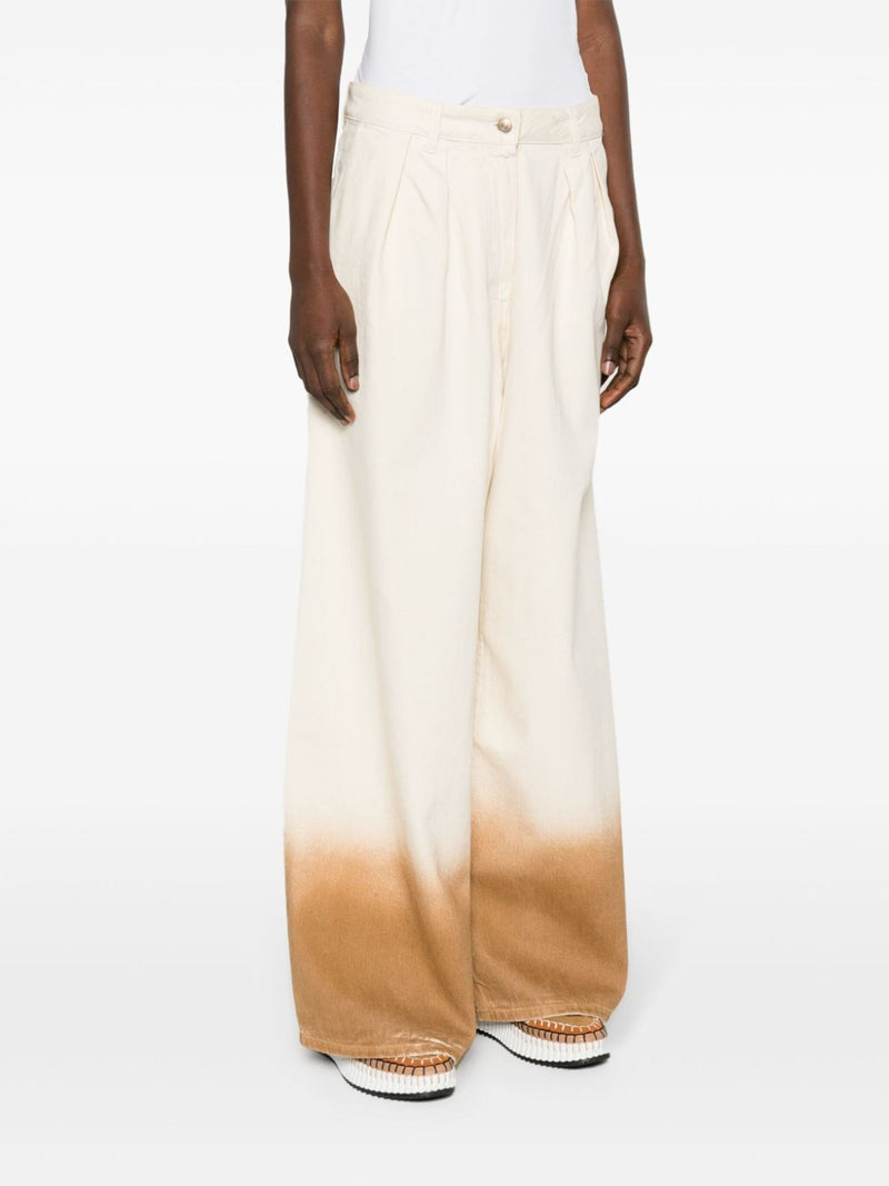 Alanui Alanui Bright Hues denim cotton jeans