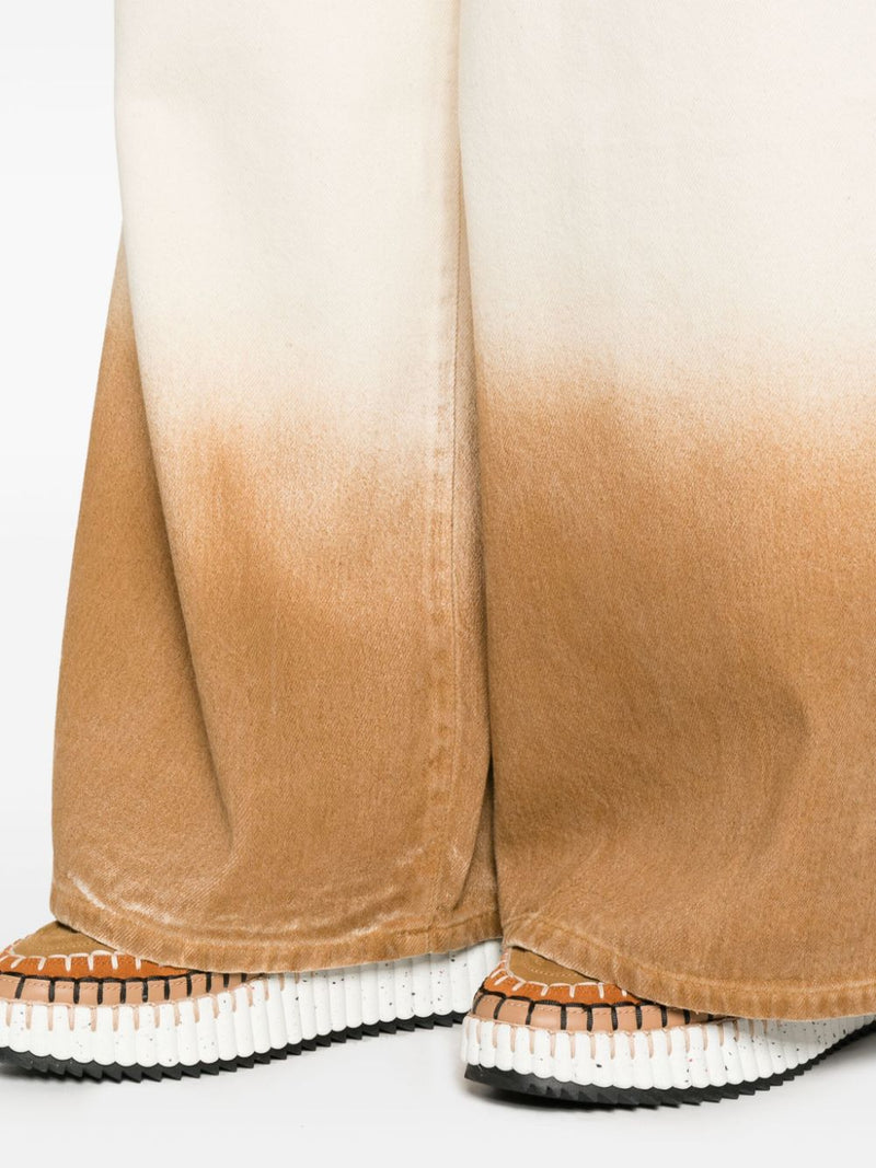 Alanui Alanui Bright Hues denim cotton jeans