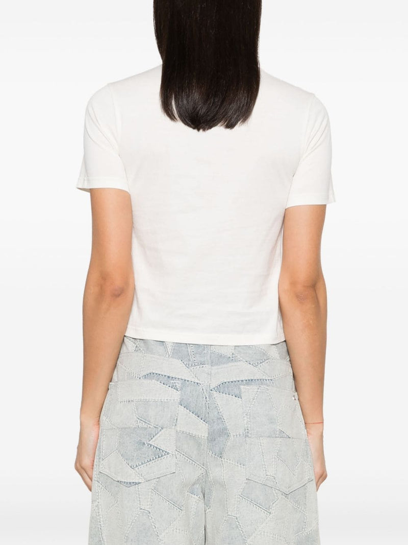 Palm Angels Logo cotton t-shirt | Urbalenti Variant 1 | Urbalenti™ NYC