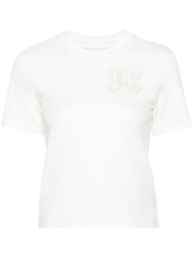 Palm Angels Logo cotton t-shirt | Urbalenti Variant 1 | Urbalenti™ NYC