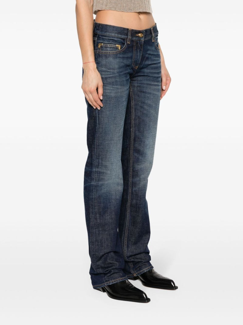 Palm Angels Straight leg denim jeans | Urbalenti™ NYC