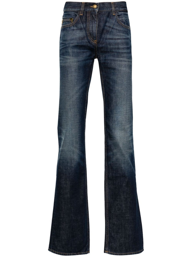 Palm Angels Straight leg denim jeans | Urbalenti™ NYC