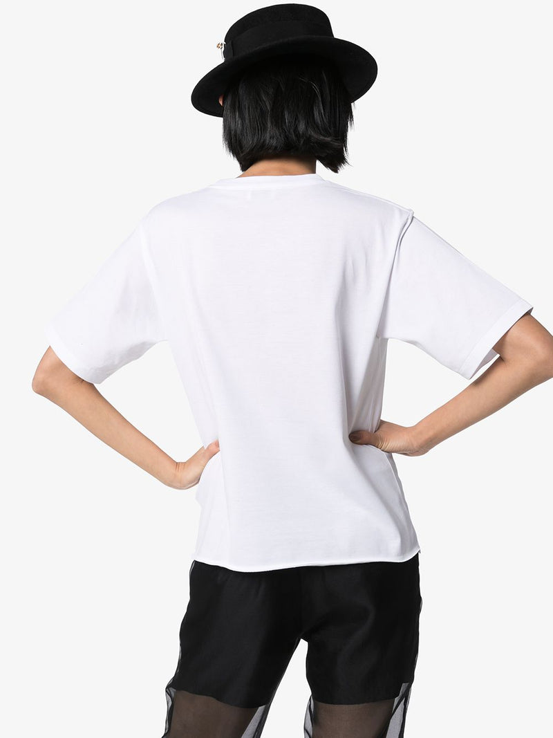 Saint Laurent logo print T-Shirt - L | Urbalenti™ NYC
