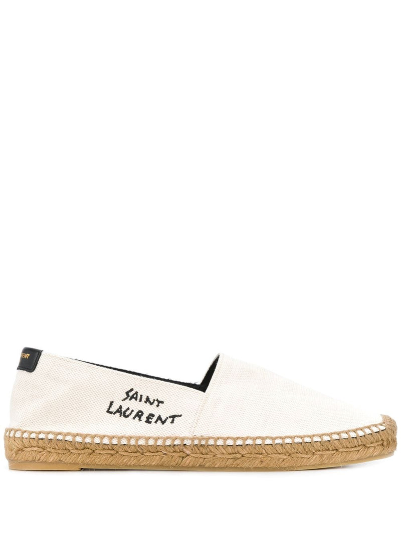 Saint Laurent logo-embroidered Espadrilles | Urbalenti™ NYC