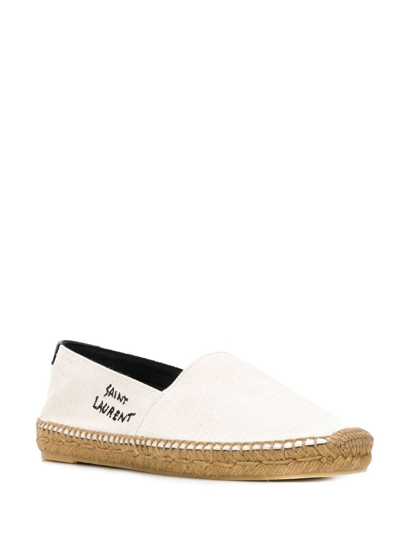 Saint Laurent logo-embroidered Espadrilles | Urbalenti™ NYC
