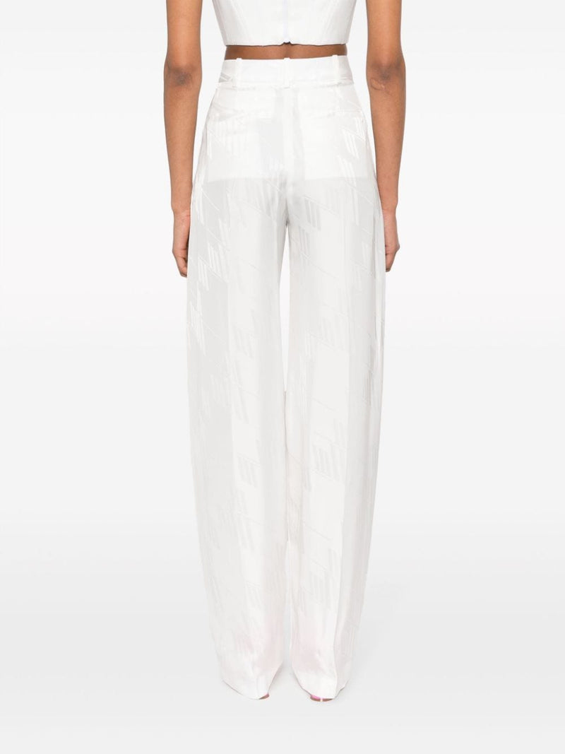 The Attico Logo trousers - Style P43V053043 | Urbalenti™ NYC