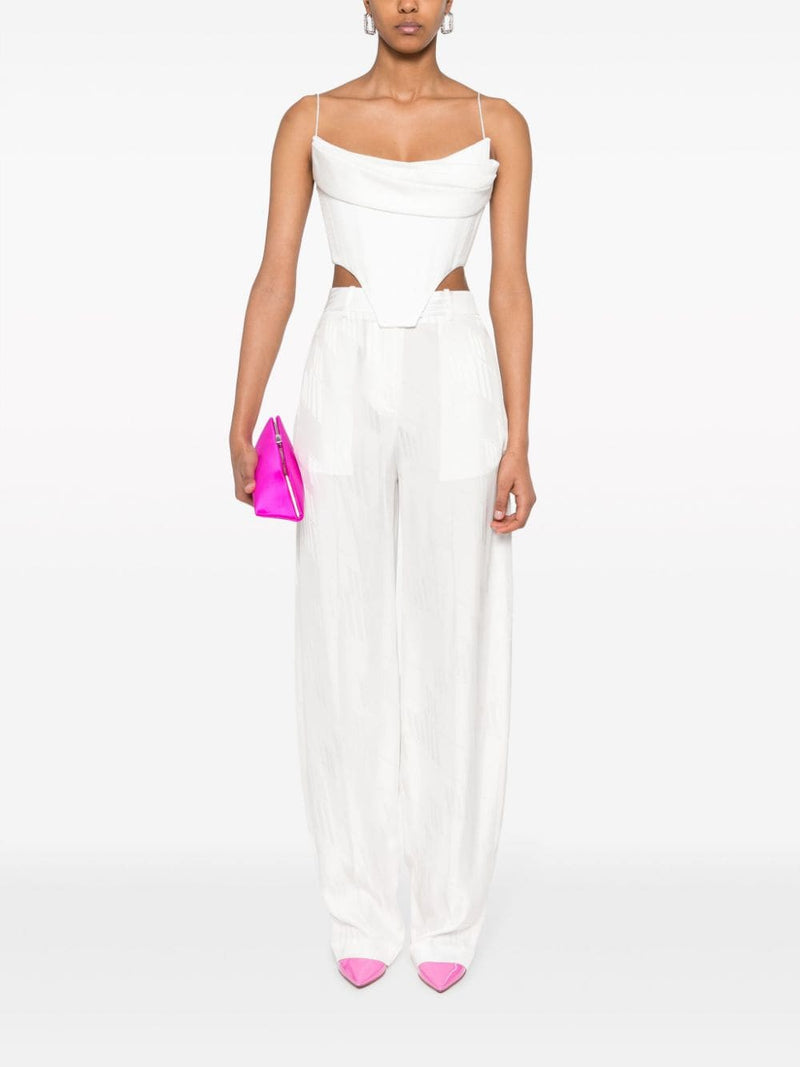 The Attico Logo trousers - Style P43V053043 | Urbalenti™ NYC