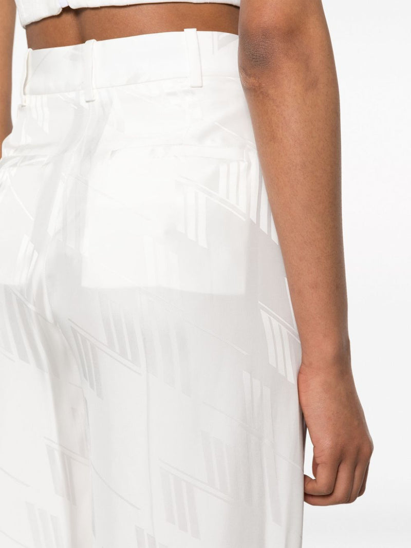 The Attico Logo trousers - Style P43V053043 | Urbalenti™ NYC