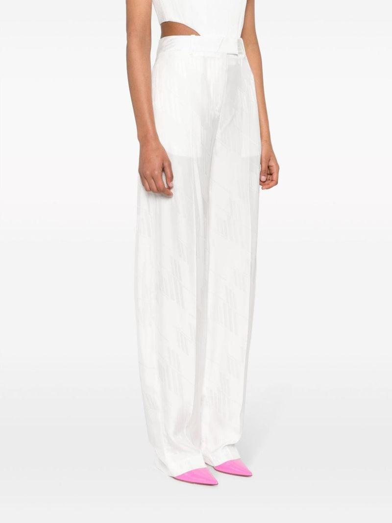 The Attico Logo trousers - Style P43V053043 | Urbalenti™ NYC