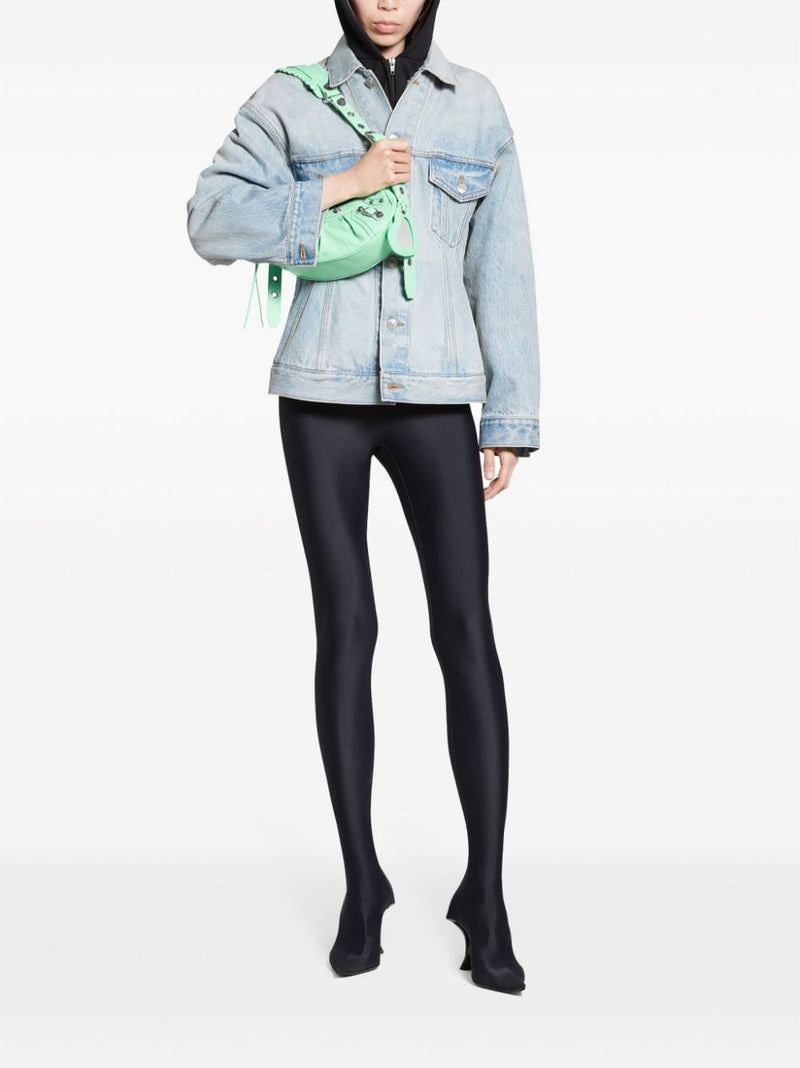 Balenciaga Hourglass silhouette denim jacket | URBALENTI™