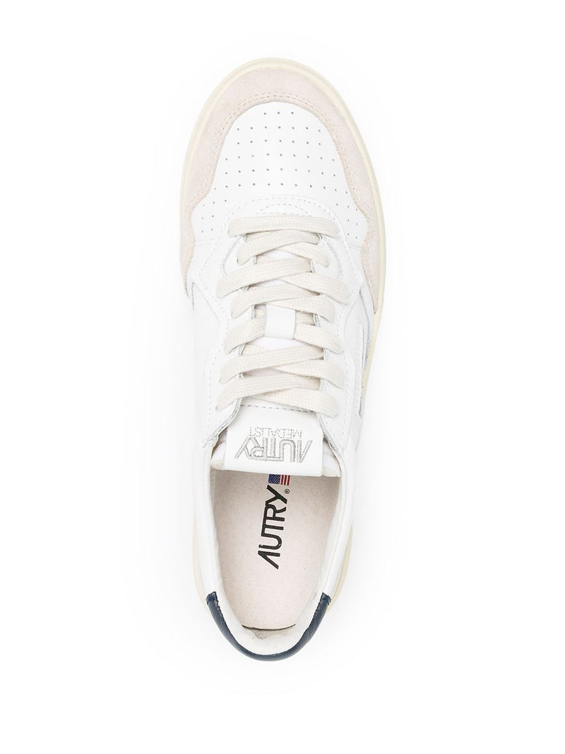 Autry Medalist low Sneakers - White Suede - 40 | Urbalenti™ NYC