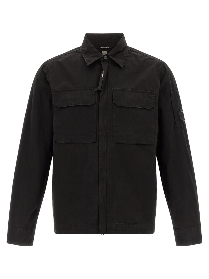C.P. Company Black Cotton Blouse