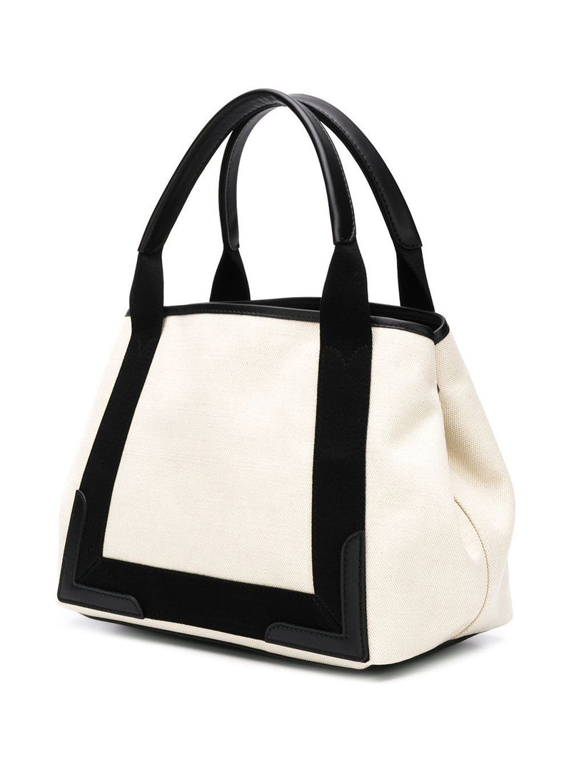 Balenciaga canvas tote with removable pouch | Urbalenti™ NYC