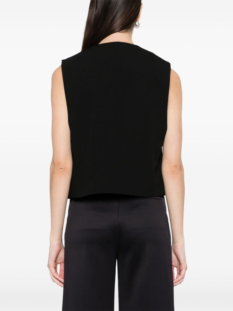 Ami Paris Wool sleeveless jacket | Urbalenti™ NYC