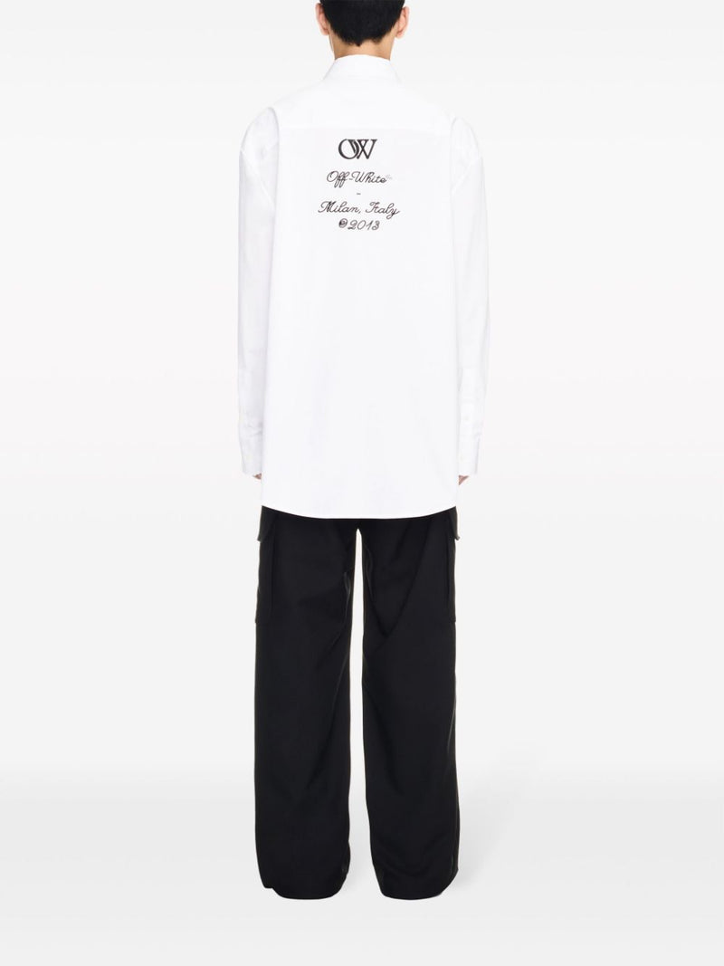 Camiseta Off White Off White con bordado