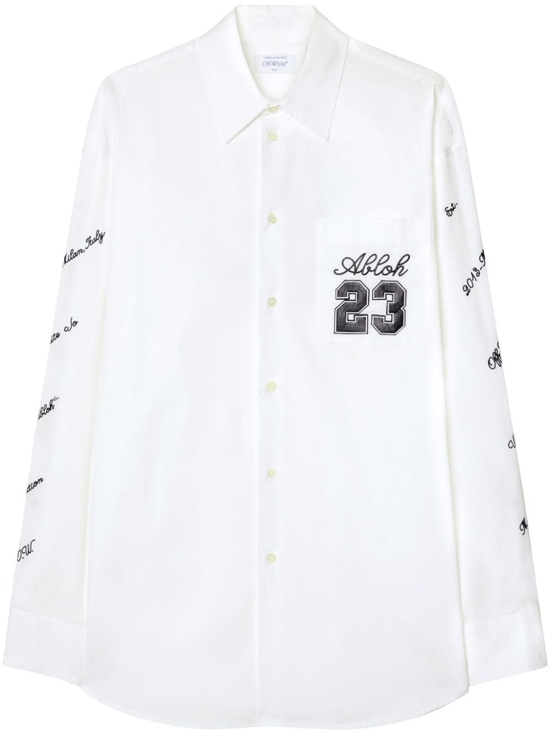 Camiseta Off White Off White con bordado