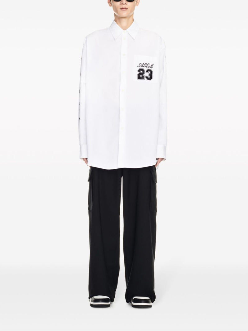 Camiseta Off White Off White con bordado