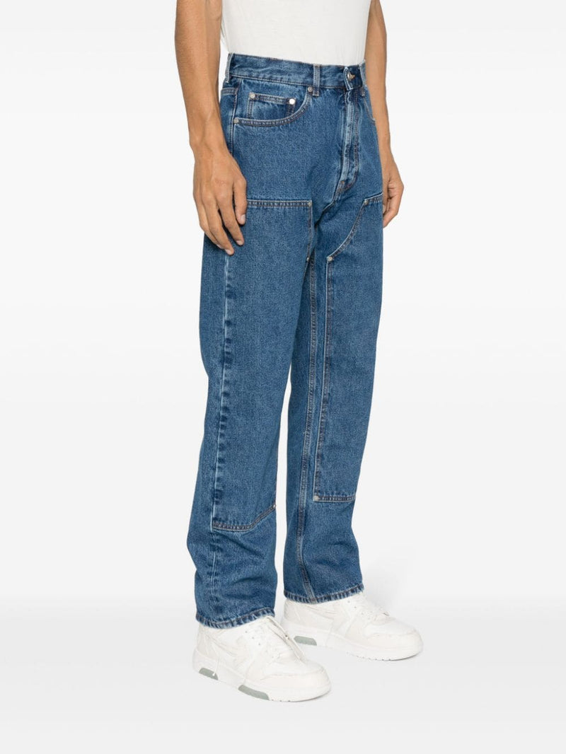 Palm Angels Monogram denim jeans | Urbalenti™ NYC