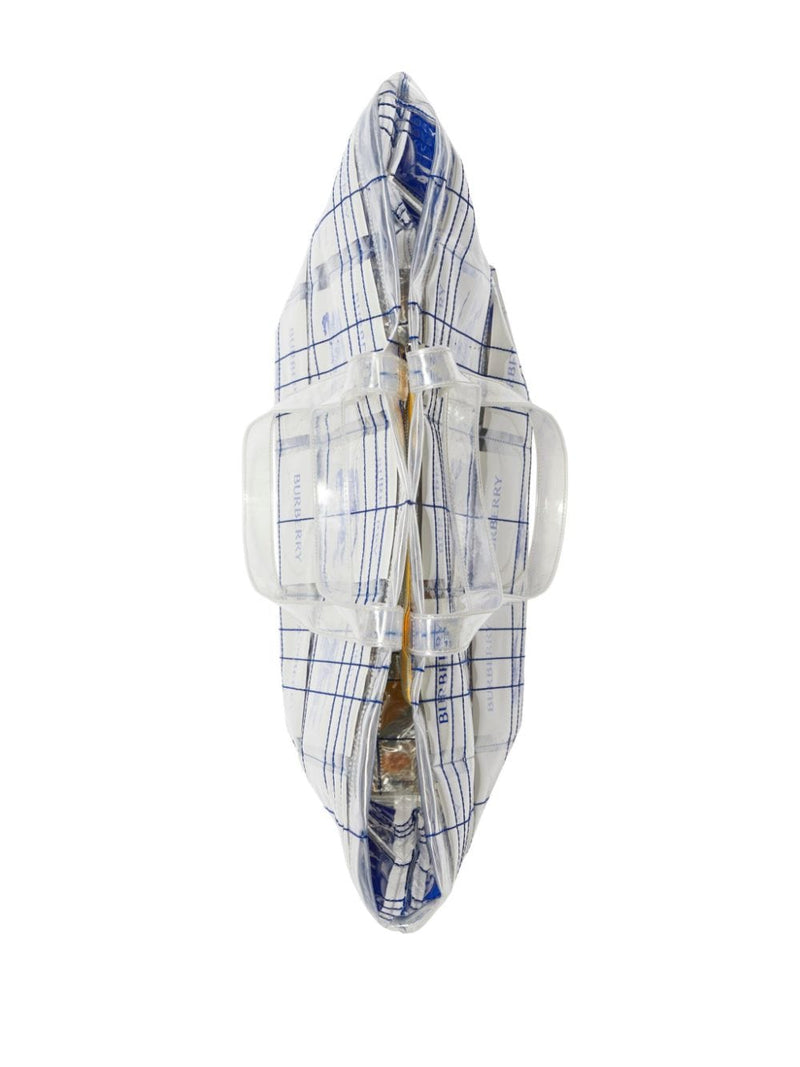 Burberry EKD logo-tag Transparent Tote Bag | Urbalenti™ NYC