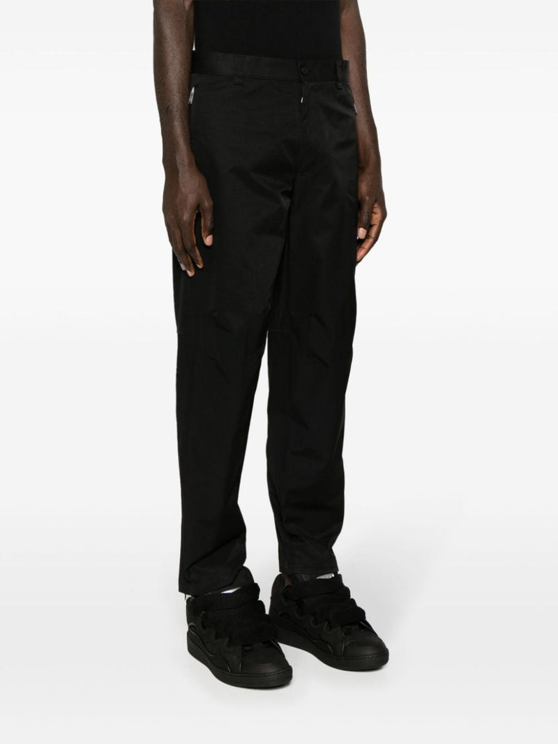 Lanvin Lanvin Cotton blend biker trousers