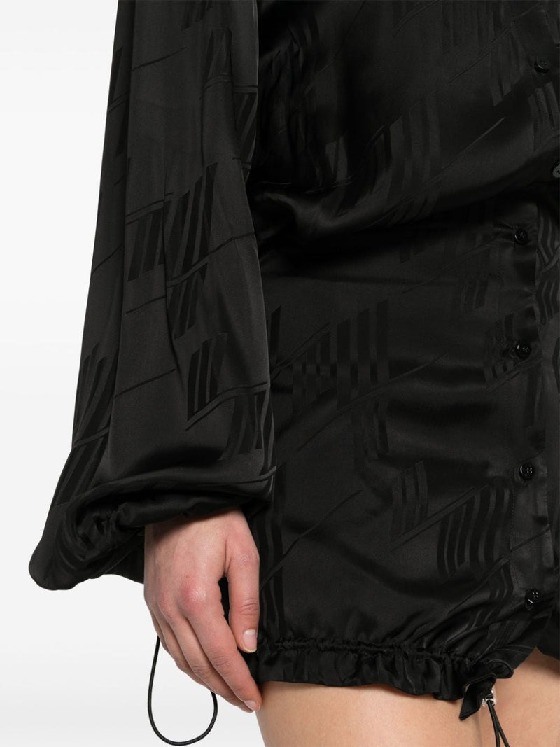 Minivestido con el logo de The Attico - Estilo 277V053100 | URBALENTI ™